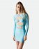 Abito cutout azzurro