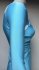 Abito cutout azzurro