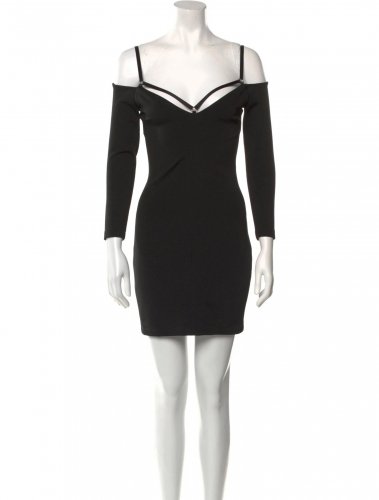 Abito a corsetto con straps