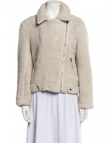 Giacca in finto shearling