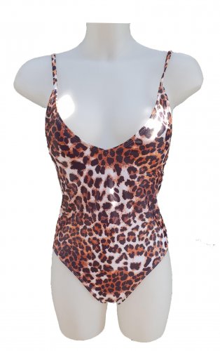 Costume intero leopardato 
