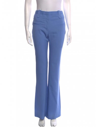 Pantaloni increpe azzurro