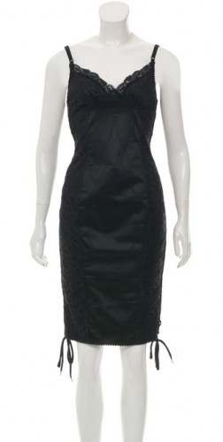 Abito guepiere con pizzo