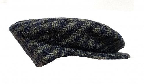 Cappello in lana blu 