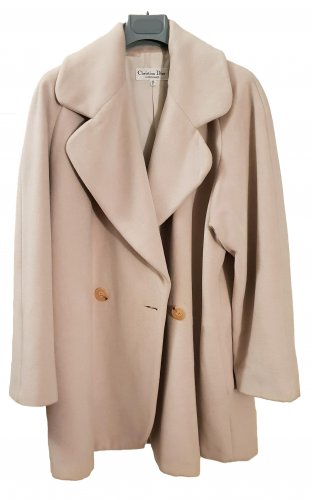 Giacca in lana beige