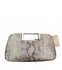 Borsa in pelle effetto pitone