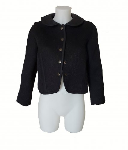 Blazer nero corto