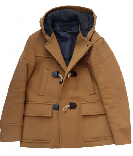 Cappotto in lana e cashmere marrone