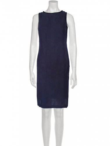 Abito in lino blu 