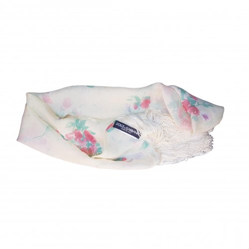 Foulard in seta a fiori