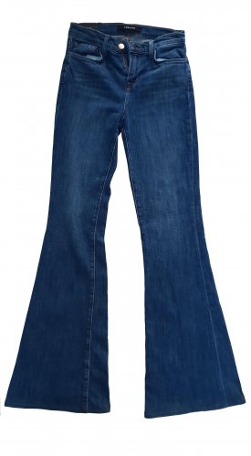 Jeans bootcut blu