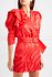 Abito Jacquard rosso 