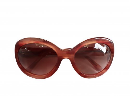 Occhiali oversize con lenti sfumate