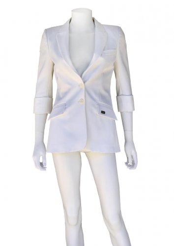 Blazer bianco donna