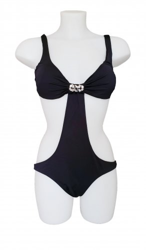 Costume trikini nero 