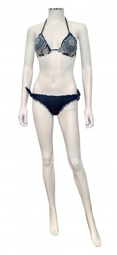 Bikini jeans e pizzo