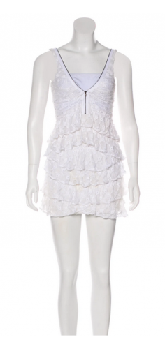 Abito mini in pizzo 
