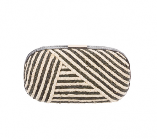 Clutch in paglia 
