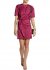 Abito jacquard a maniche corte