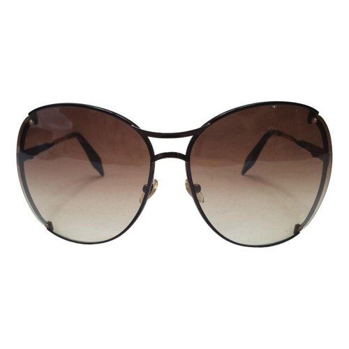 Occhiali da sole oversize in metallo