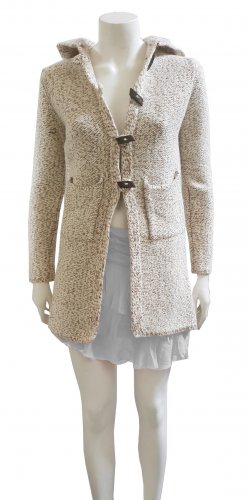 Maglia lunga con cappuccio 