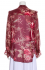 Camicia rossa a fiori