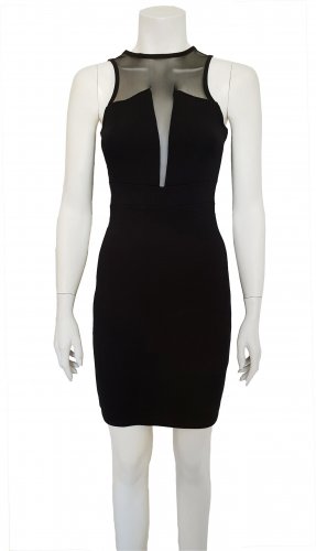 Abito nero stretch
