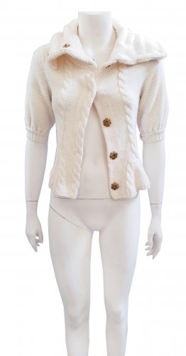 Maglia in lana bianca 
