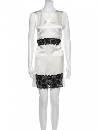 Abito sottoveste con pizzo