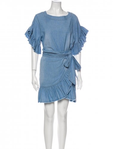 Abito in cotone blue